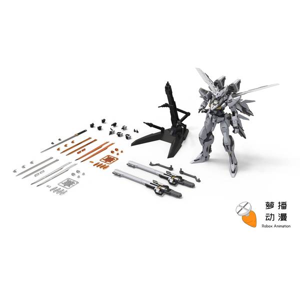 【1月予約】Robox Animation 1/100 RB-P-01 七〇式 白露 空戦型 プラスチックモデルキット キャラクタープラモデル 28620038