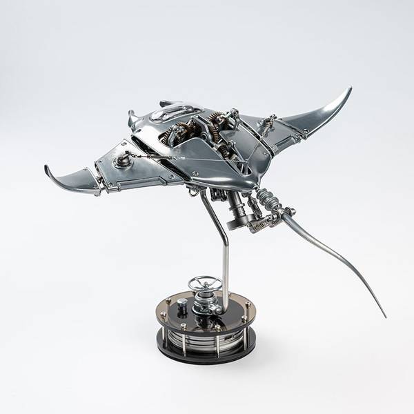 1月予約】JX極械 極械海神計画 メカマンタ 機械式 3Dメタルパズル