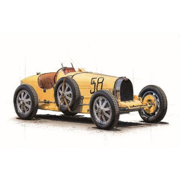 イタレリ 1/12 ブガッティ タイプ35B 1928 タルガ・フローリオ/1930 モナコGP (日本語対訳補足説明書付属) スケールモデル IT4716JP