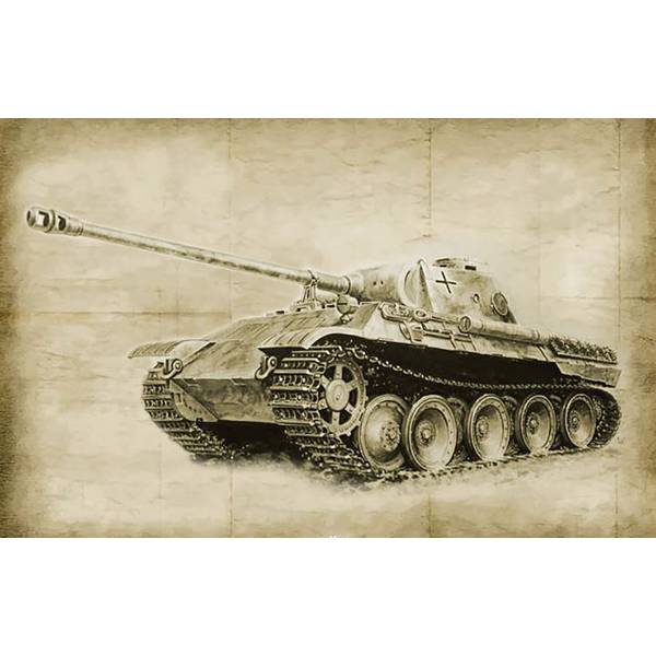 4月予約】イタレリ 1/35 WW.II ドイツ軍 Pz.Kpfw.V パンターD型