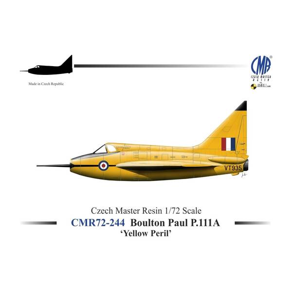 新品未開封　TTW Scale Plate コラボ商品 10月予約】CMR 1/72 ボールトンポール P.111A 