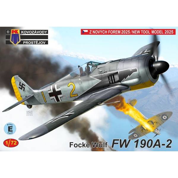 1/72 フォッケウルフ Fw190A-2 スケールモデル KPM0490