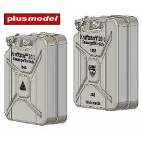 1月予約】プラスモデル 1/35 ドイツ軍 燃料携行缶 後期型 (Schwelm