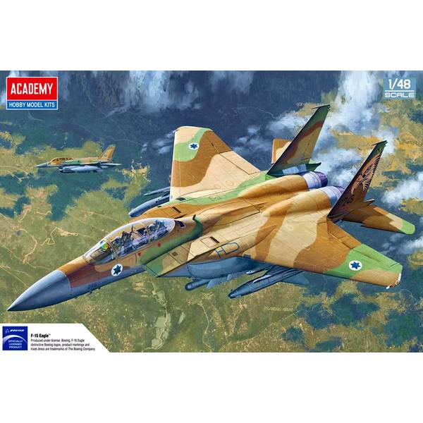 ACADEMYアカデミー 1/48 イスラエル空軍 F15I Ra’Am Academy 1/48 F-15I Ra'am Scale Model Review - YouTube