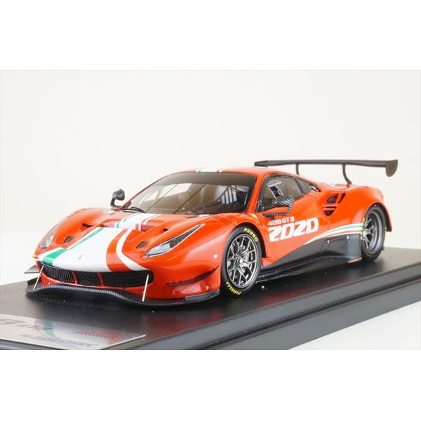 ルックスマート 1/43 フェラーリ 488 GT3 EVO 2020 ローンチVer. 完成品ミニカー LSRC068