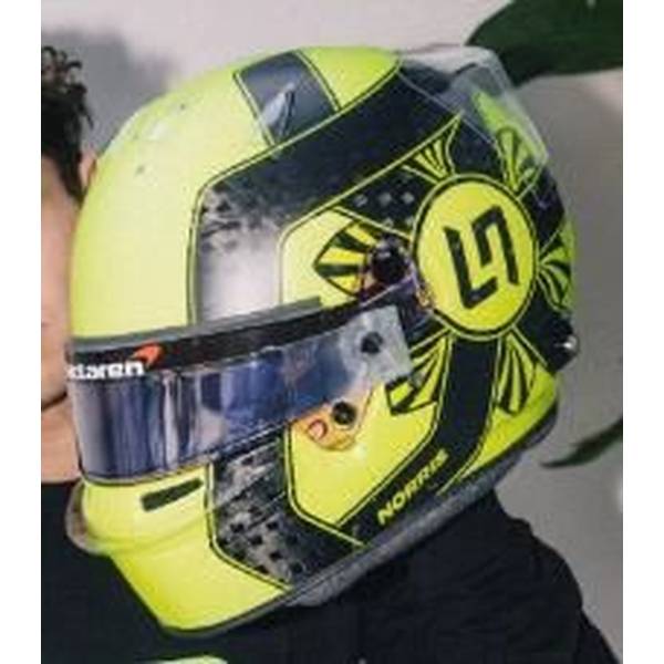 スパーク1/5 ヘルメットLando Norris 2019 Lando Norris Helmet US GP