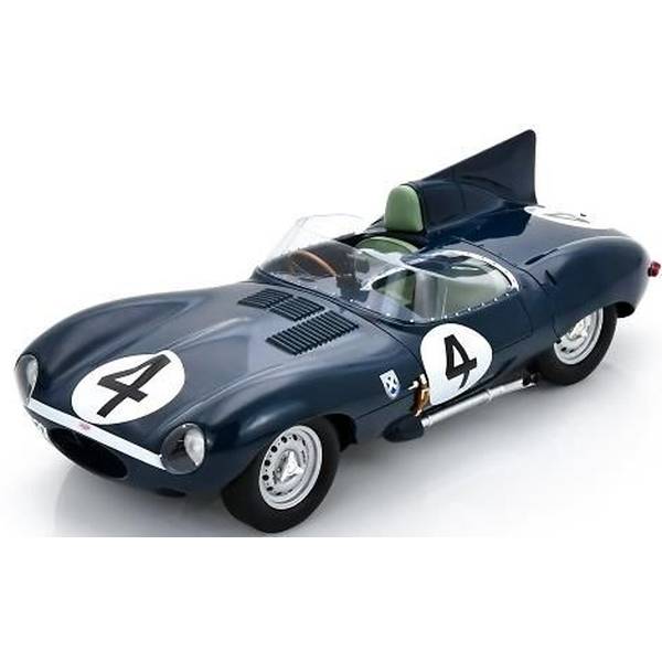 【2月予約】スパーク 1/18 ジャガー Dタイプ No.4 1956 ル・マン24時間 ウィナー N.Sanderson/R.Flockhart 完成品ミニカー 18LM56