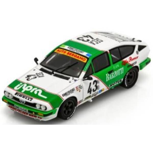 3月予約】スパーク 1/43 アルファロメオ GTV6 No.43 1984 スパ24時間 D