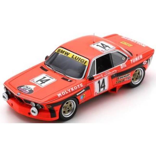 【7月予約】スパーク 1/43 BMW 3.0 CSi No.14 1974 スパ24時間 10位 完成品ミニカー SB637