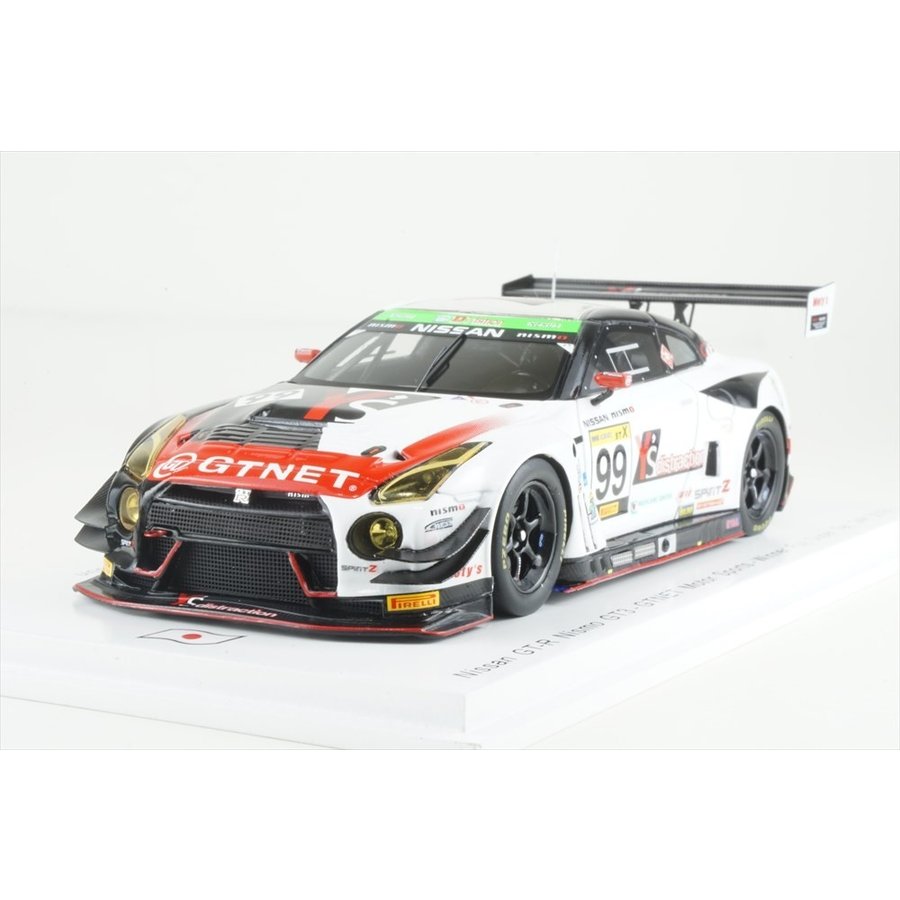 スパーク 1/43 ニッサン GT-R ニスモ GT3 No.99 GTNET 2018 富士 Super