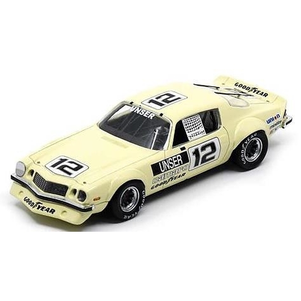 美品 KRISVANASSCHE シルバー コーデュロイ カーゴ 48 スパーク 1/43 シボレー カマロ No.12 1974-1975 IROC デイトナ