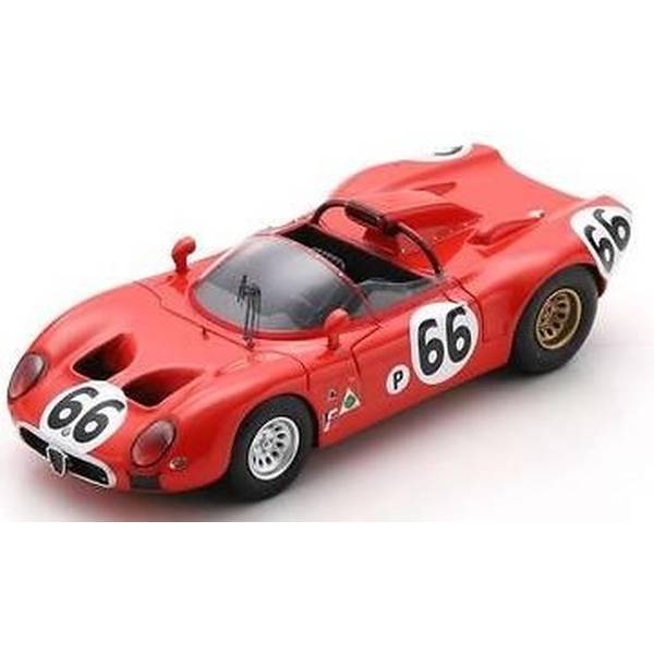 【2月予約】スパーク 1/43 アルファロメオ 33 No.66 1967 セブリング12時間 R.Bussinello/N.ガッリ 完成品ミニカー US315