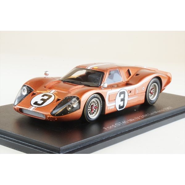 スパーク 1/43 フォードGT40 Mk IV No.3 1967 ル・マン24時間 M