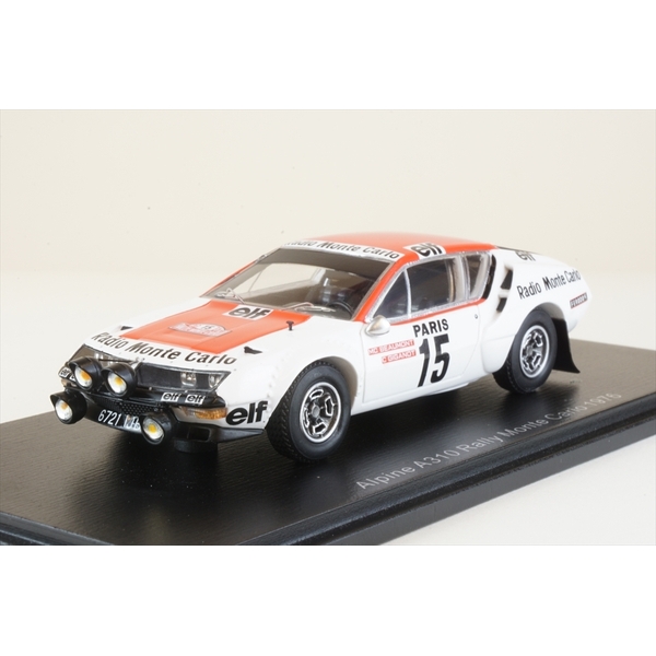 絶版　1/43 スパーク　アルピーヌ　A310 モンテカルロラリー　1975 絶版 1/43 スパーク アルピーヌ A310 モンテカルロラリー 1975