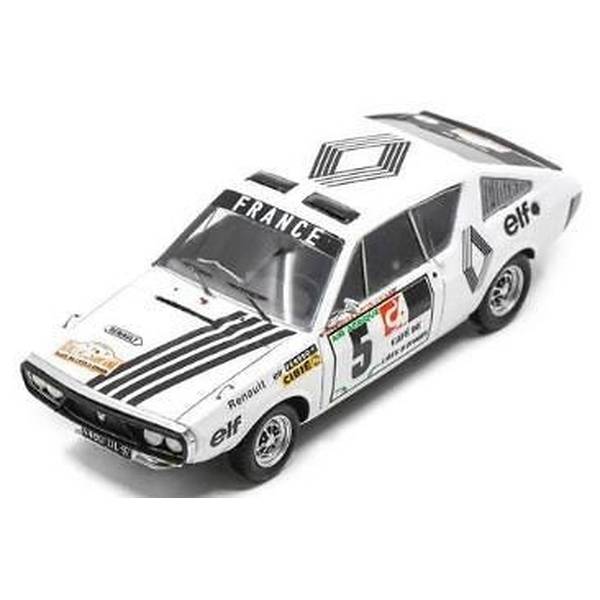 ミニカー　1/43 サーブ 99 1981年フンスリュックラリー Kalle Grundel / Rolf Melleroth #24 [dsn50] スパーク 1/43 ルノー 17 TS No.5 1973 Rallye du Bandama J-F