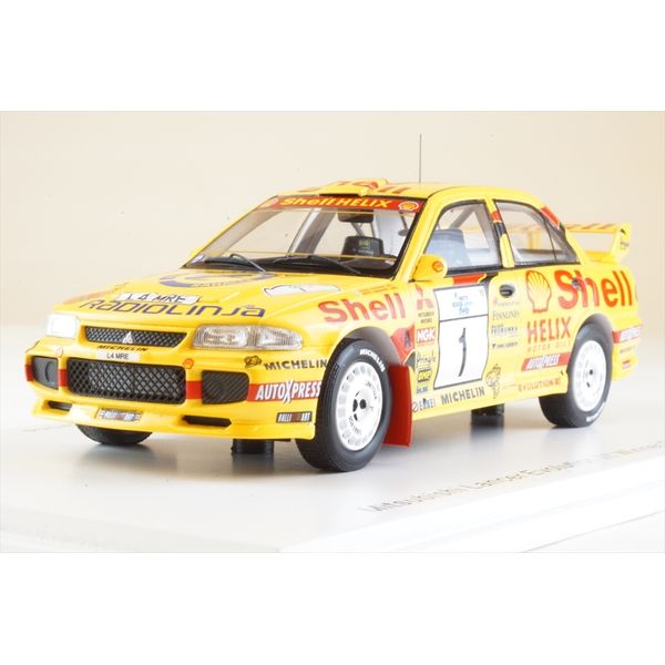 シャイニングゴールデン 1/43 Spark MITSUBISHI ランサー Evolll 1995