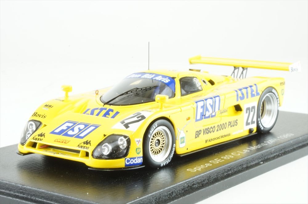 スパーク 1/43 スパイス SE 89C No.22 1989 ル・マン24時間 T.Thyrring/W.テイラー/T.Harvey 完成品ミニカー S6806