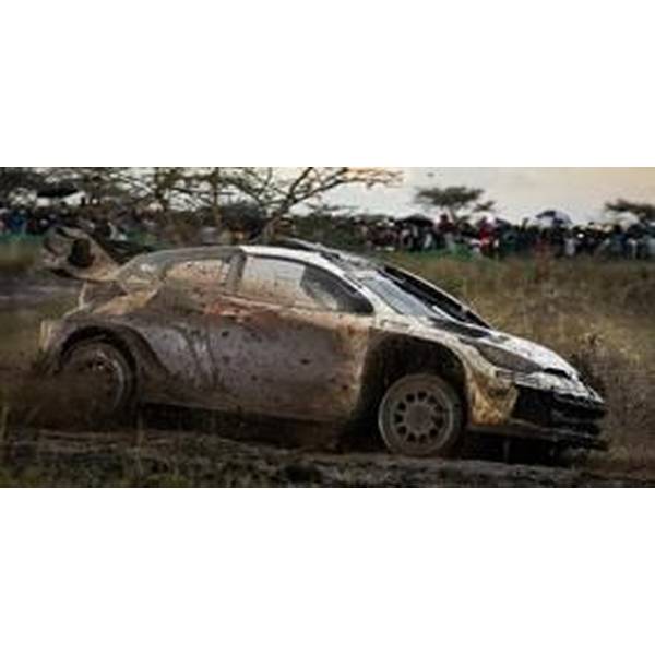 11月SAEL 1/43 WRCヤリス/ジオラマ付き