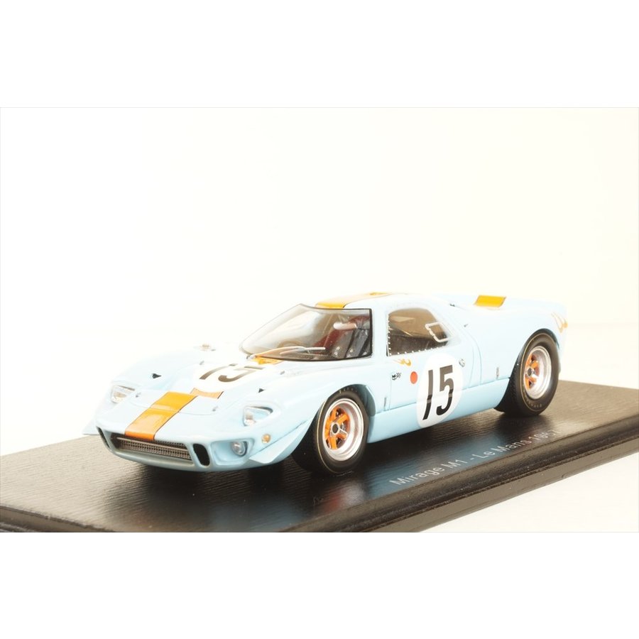 スパーク 1/43 ミラージュ M1 No.15 1967 ル・マン24時間 J