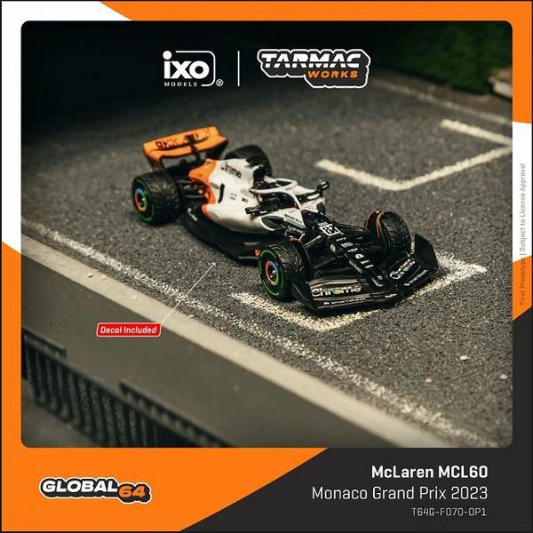 タバコ仕様　日本未発売　ビッグスケールF1 マクラーレン　MCL60 2023年 ブラーゴ マクラーレン MCL60 レビュー | F1ミニカーあれこれ