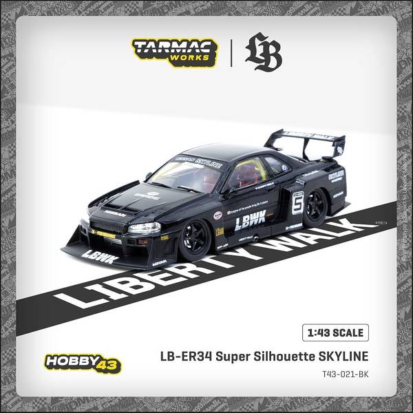 1月予約】ターマックワークス 1/43 ニッサン LB-ER34 Super