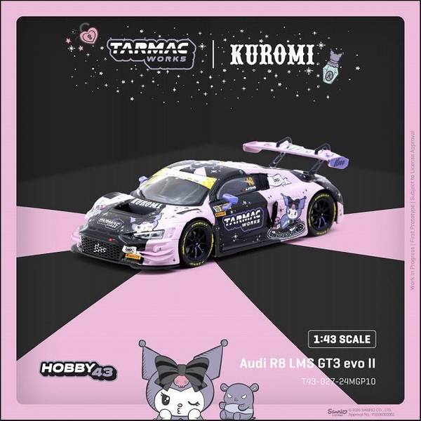 11月予約】ターマックワークス 1/43 アウディ R8 LMS GT3 evo II