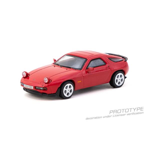 6月予約】ターマックワークス 1/64 ポルシェ 928 S レッド 完成品