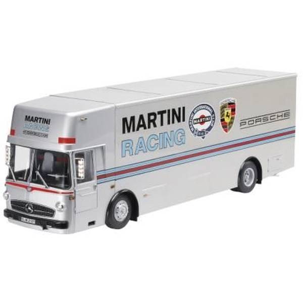 【7月予約】シュコー 1/18 メルセデス・ベンツ O317 マルティーニ 完成品ミニカー 450062100