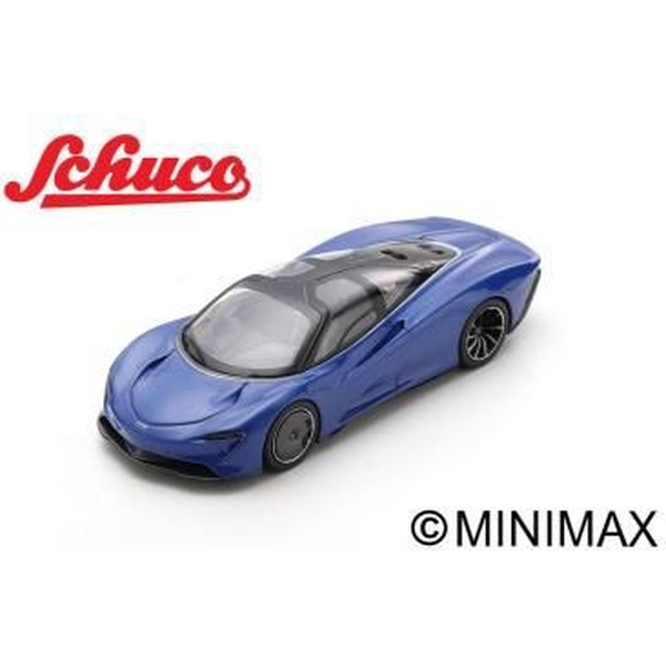 シュコー 1/43 マクラーレン スピードテール 2020 ブルー 完成品ミニカー 450928800