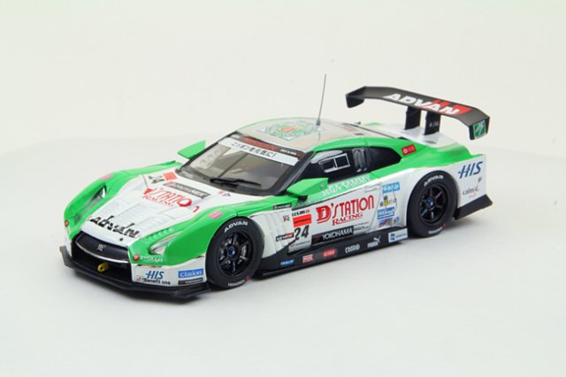 ミニカー 1/43 エブロ EBBRO Dステーション アドバン GT-R ローダウン