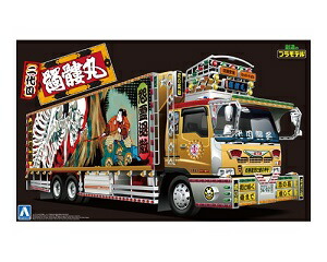 プラモデル AOSHIMA アオシマ 1/32 バリューデコトラ34 2代目髑髏丸