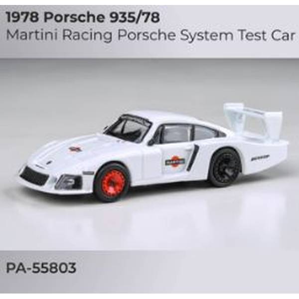 【2月予約】PARA64 1/64 ポルシェ 935/78 マルティニ・レーシング ポルシェ システムテストカー 右ハンドル仕様 完成品ミニカー PA55803