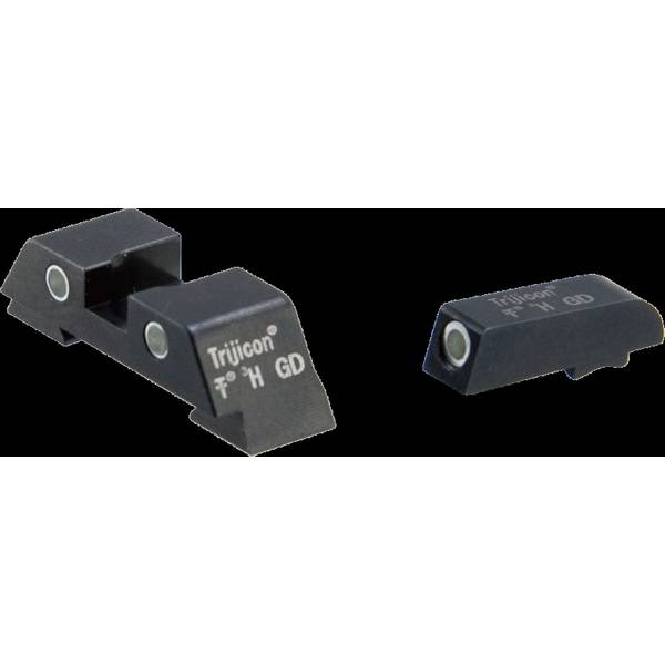 東京マルイ グロック用 Trijicon GL-01タイプ スティール フロント/リアサイトセット ガスガン トイガンパーツ ST-TM33