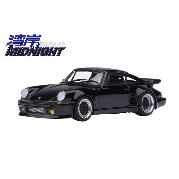 オートアート 1/64 ポルシェ 911 930 ターボ 「湾岸ミッドナイト」 ブラックバード 第1巻仕様 完成品ミニカー 20636
