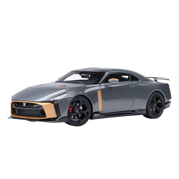 【8月予約】オートアート 1/18 ニッサン GT-R50 by ITALDESIGN グレー/ゴールド 完成品ミニカー 77510