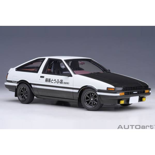 オートアート 1/18 トヨタ スプリンター トレノ AE86 プロジェクトD ファイナルバージョン 「頭文字D」より 完成品ミニカー 78786