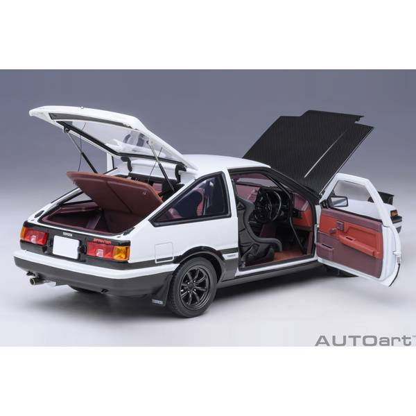 オートアート1/18 AE86 プロジェクトD ファイナルバージョン オートアート 1/18 トヨタ スプリンター トレノ AE86