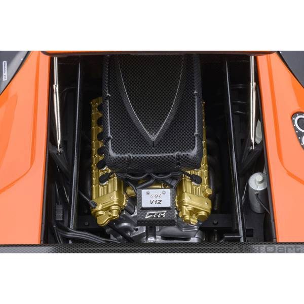 1月予約】オートアート 1/18 ランボルギーニ ディアブロ GTR オレンジ