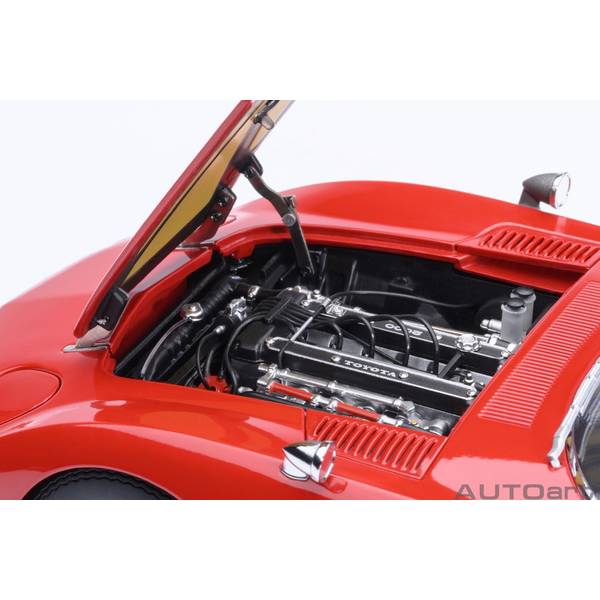 9月予約】オートアート 1/18 トヨタ 2000GT 1967 レッド 完成品