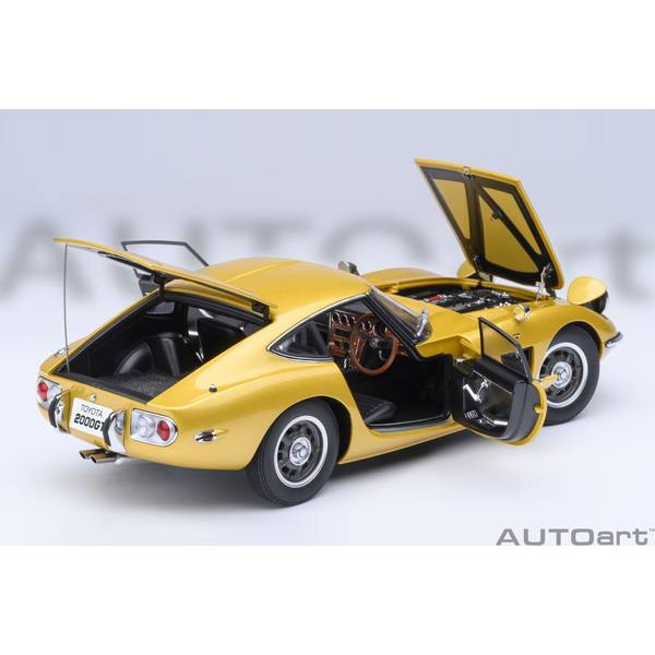 1/40　インゴットミニカー　2000GT　ゴールド 予約] オートアート 1/18 トヨタ 2000GT 1967 ゴールド 79549