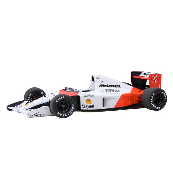 オートアート 1/18 マクラーレン ホンダ MP4/6 No.1 1991 F1 日本GP 2位 A.セナ マクラーレンロゴ入り 完成品ミニカー 89140
