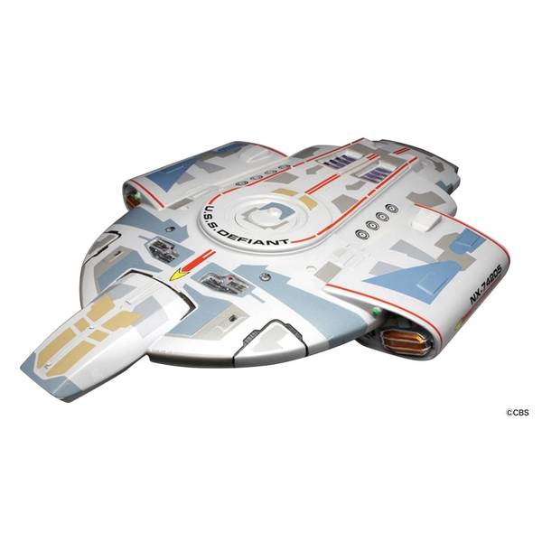 ポーラライツ 1/1000 U.S.S.ディファイアント 「スタートレック・ディープ・スペース・ナイン」より キャラクタープラモデル POL952