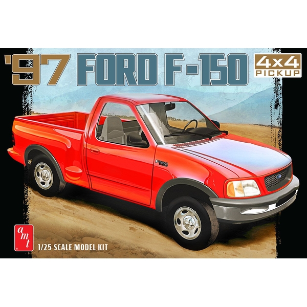 AMT 1/25 1997 フォード F-150 4×4 ピックアップ スケールモデル AMT1367