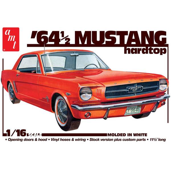 AMT 1/16 1964 1/2 フォード マスタング 誕生60周年記念パッケージ スケールモデル AMT1461