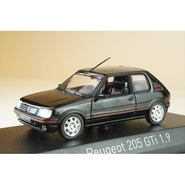 1/43 プジョー 205 GTi 1.9 1992 ブラック PTSデコ 471734