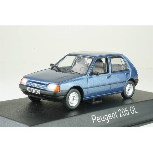 ノレブ 1/43 プジョー 205 GL 1988 ミングブルー 完成品ミニカー 471736