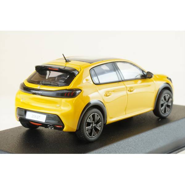 ノレブ 1/43 プジョー 208 GT Pack 2022 ファロイエロー 完成品