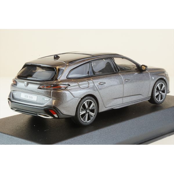 ノレブ 1/43 プジョー 308 SW GT 2021 プラチナグレー 完成品ミニカー