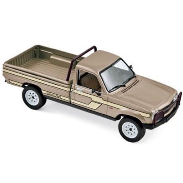 ノレブ 1/43 プジョー 504 ピックアップ 4x4 ダンネル 1985 メタリックベージュ 完成品ミニカー 475457