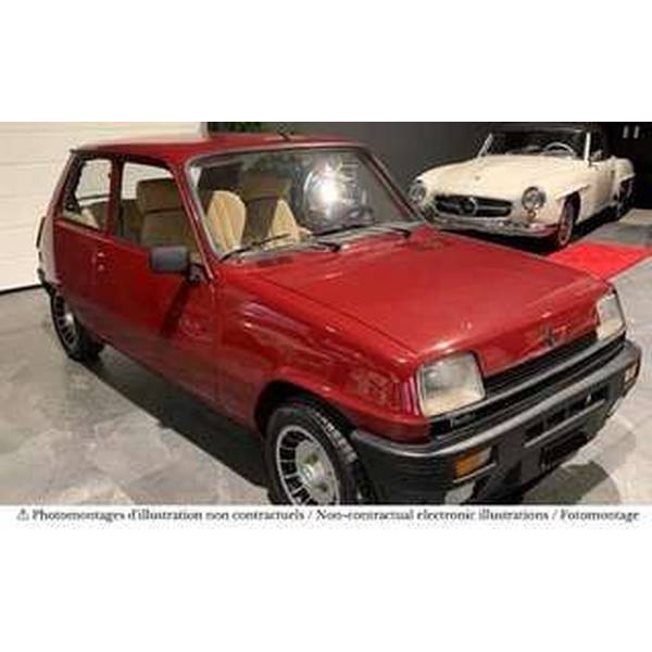 ノレブ 1/43 ルノー5 アルピーヌ ターボ 1983 レッド 完成品ミニカー 510518【在庫品】